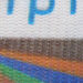 Zoom sur la qualité d'impression numérique sur filet d'Alphatex