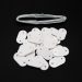 kit de fixation blanc