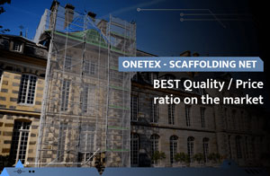 OneTex, scaffolding net with the best quality-price ratio