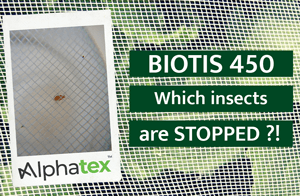 Which insects are stopped by the BIOTIS 450 ?