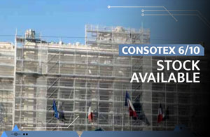 ConsoTex 6/10 scaffolding net stock available