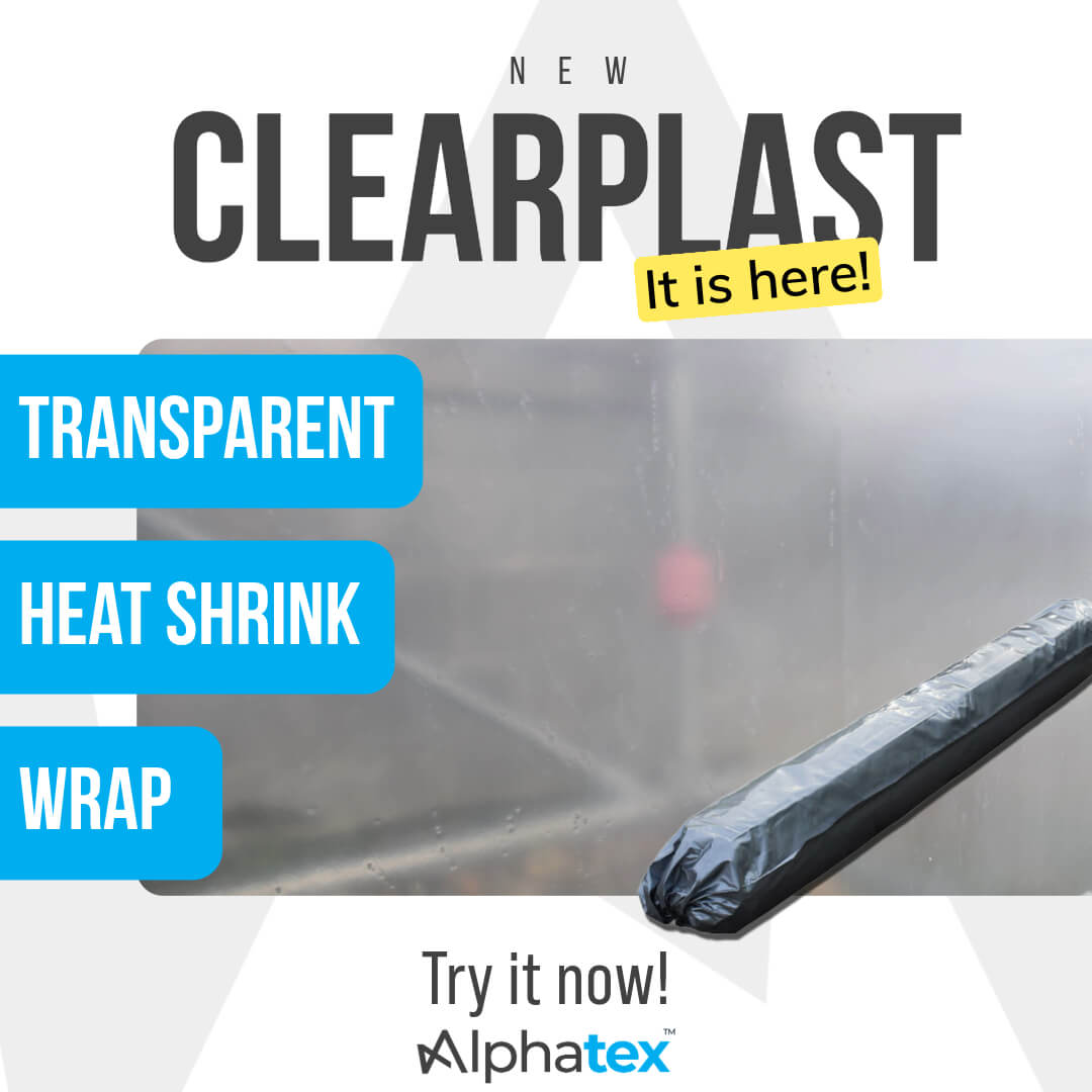 Transparent heat shrink wrap