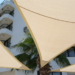 Voile d'ombrage triangulaire