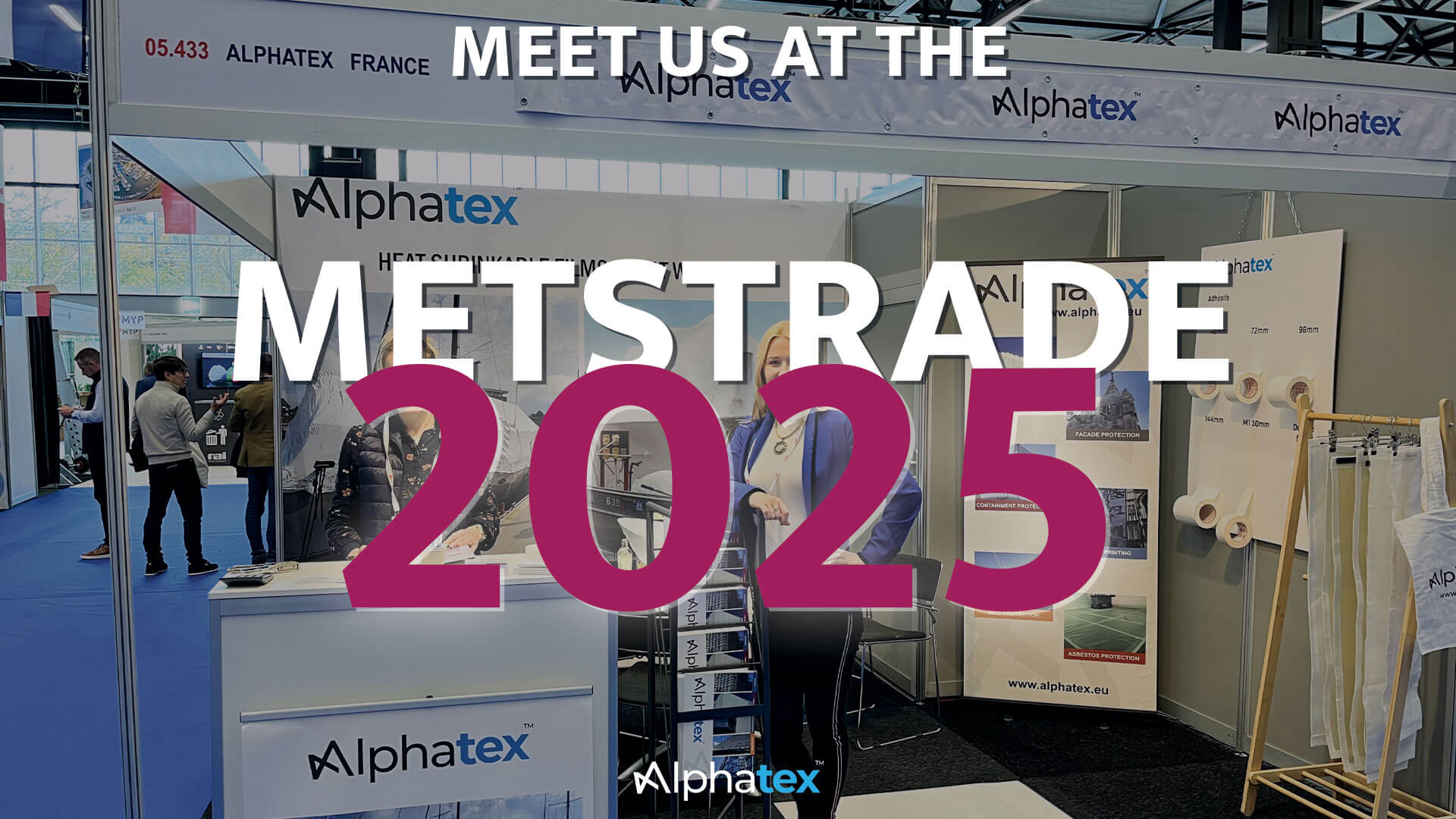 Alphatex will be at the 2025 METSTRADE